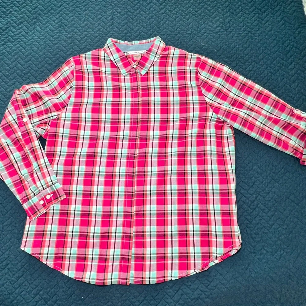 Allison Daley‎ Set of 3 Plaid Shirts Size 18